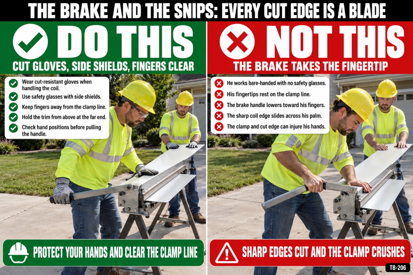 The brake and the snips: every cut edge is a blade: the placard for this talk