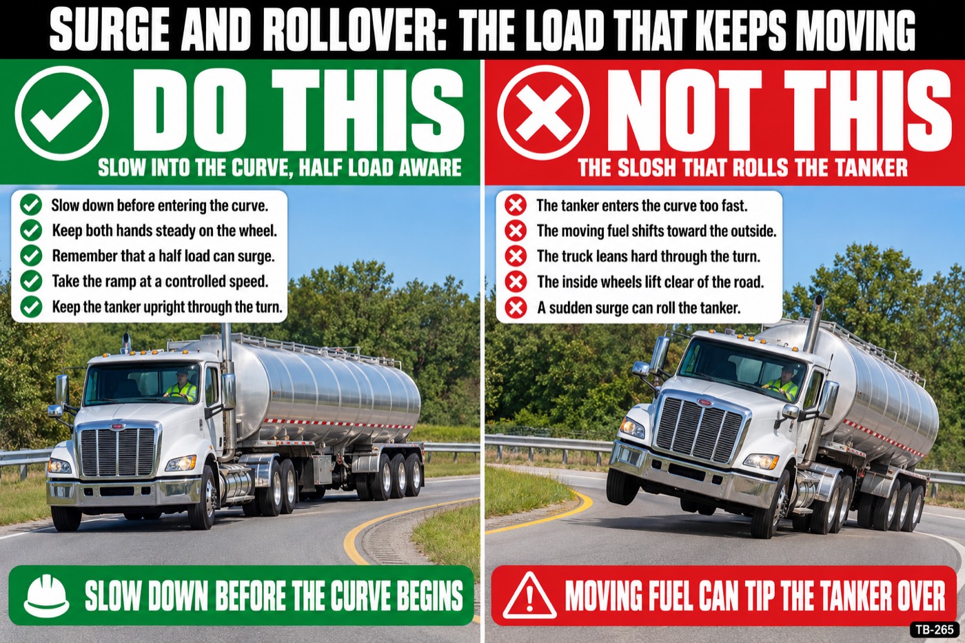 Surge and rollover: the load that keeps moving: the placard for this talk